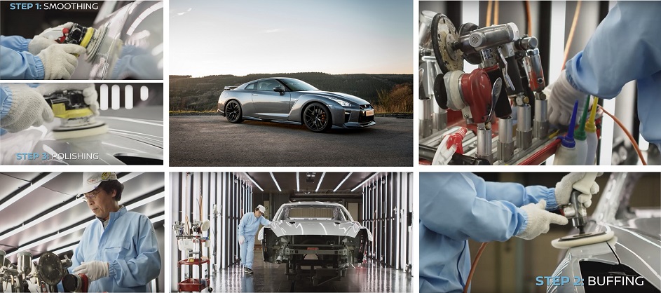 Nissan presenta el proceso artesanal de pulido y pintura del sú