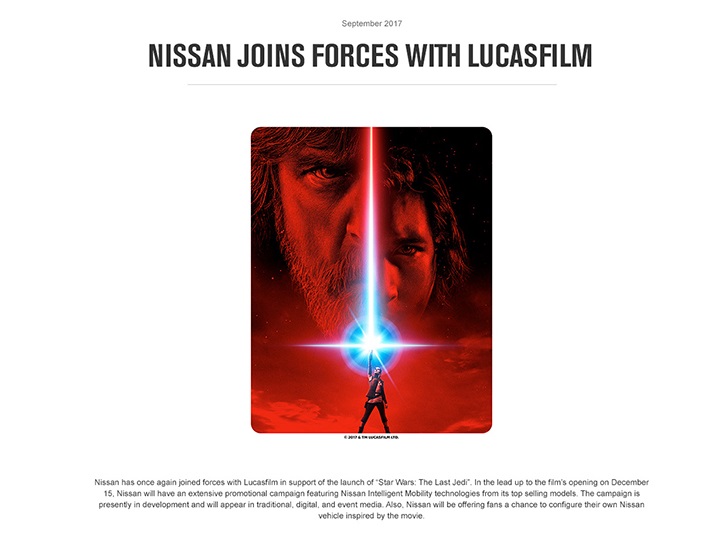 Lucasfilm joins forces with six major brands to launch worldwide