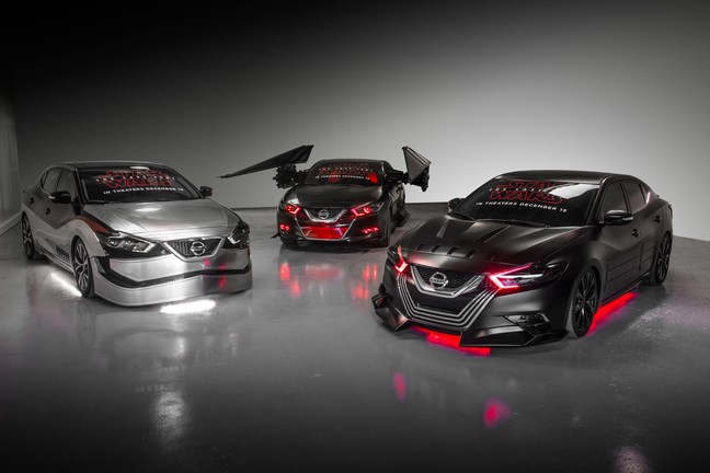 Nissan presenta seis vehículos inspirados en Star Wars: El