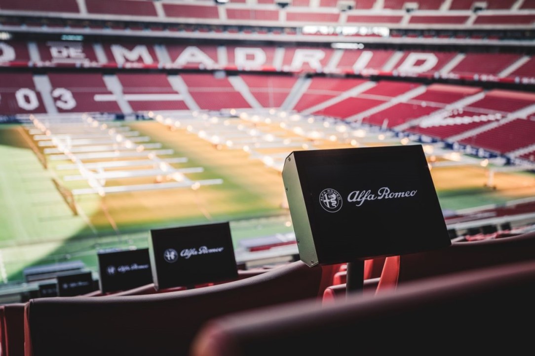 Alfa Romeo_Atletico de Madrid Oficial Estadio