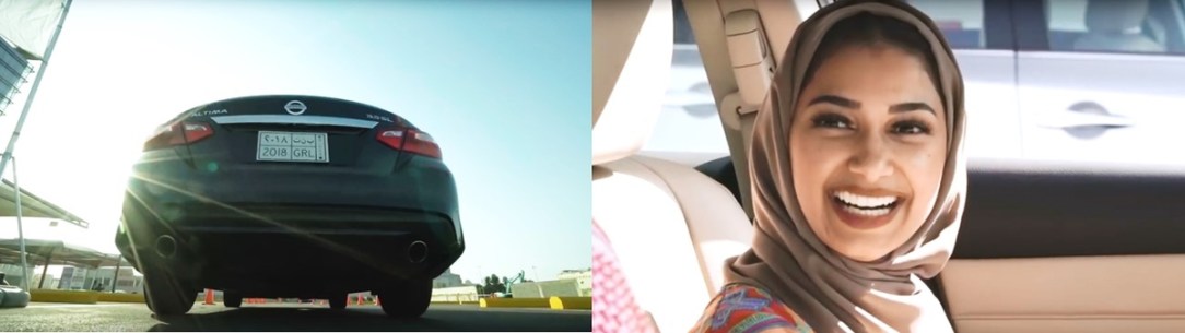 Nissan sorprende a un grupo de mujeres en Arabia Saudita que por