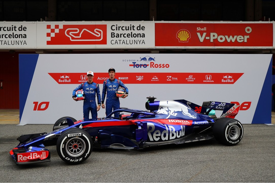 Pierre Gasly y Brendon Hartley