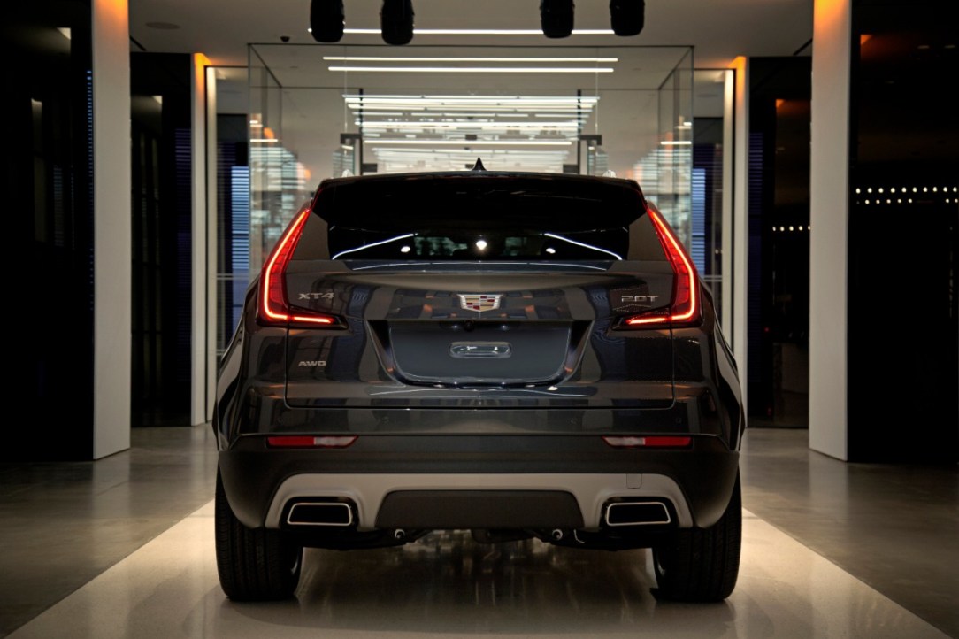 The 2019 XT4 was developed on an exclusive compact SUV architect