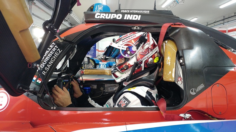 Ricardo Sánchez, piloto NISMO mexicano, se prepara para partici