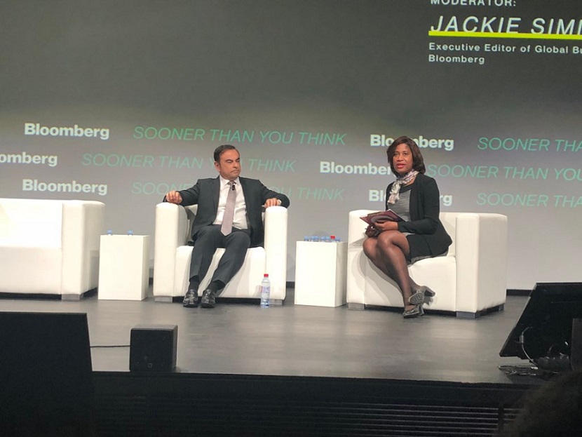 Carlos Ghosn, CEO de la Alianza Renault-Nissan-Mitsubishi, habla