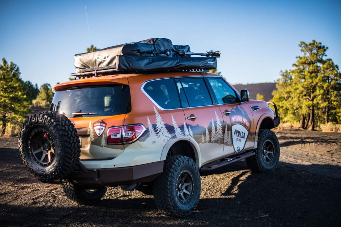 Nissan Armada Mountain Patrol: Un proyecto desarrollado y pensad