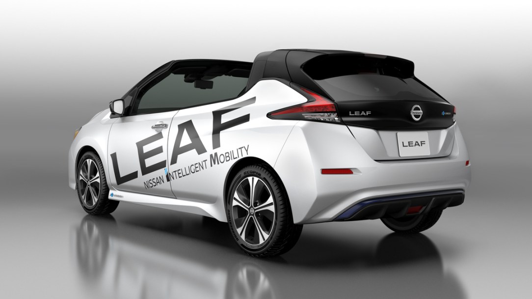 Nissan presenta una versión descapotable del nuevo Nissan LEAF