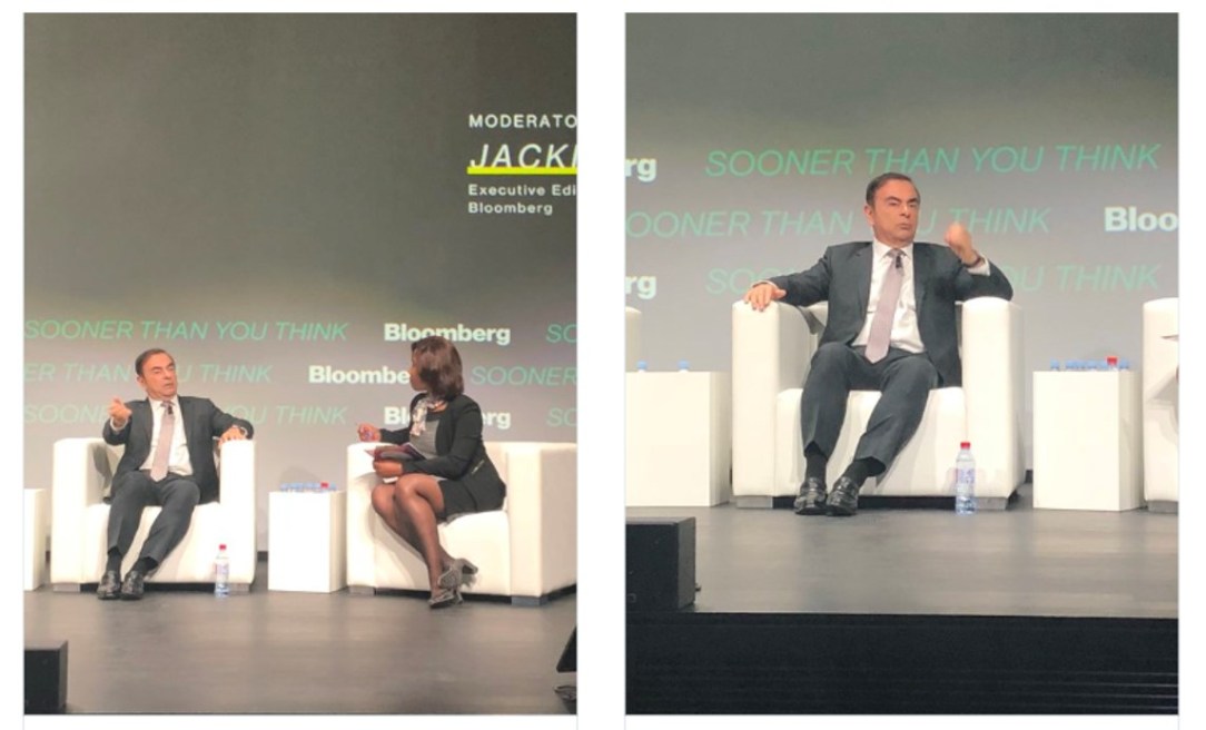 Carlos Ghosn, CEO de la Alianza Renault-Nissan-Mitsubishi, habla