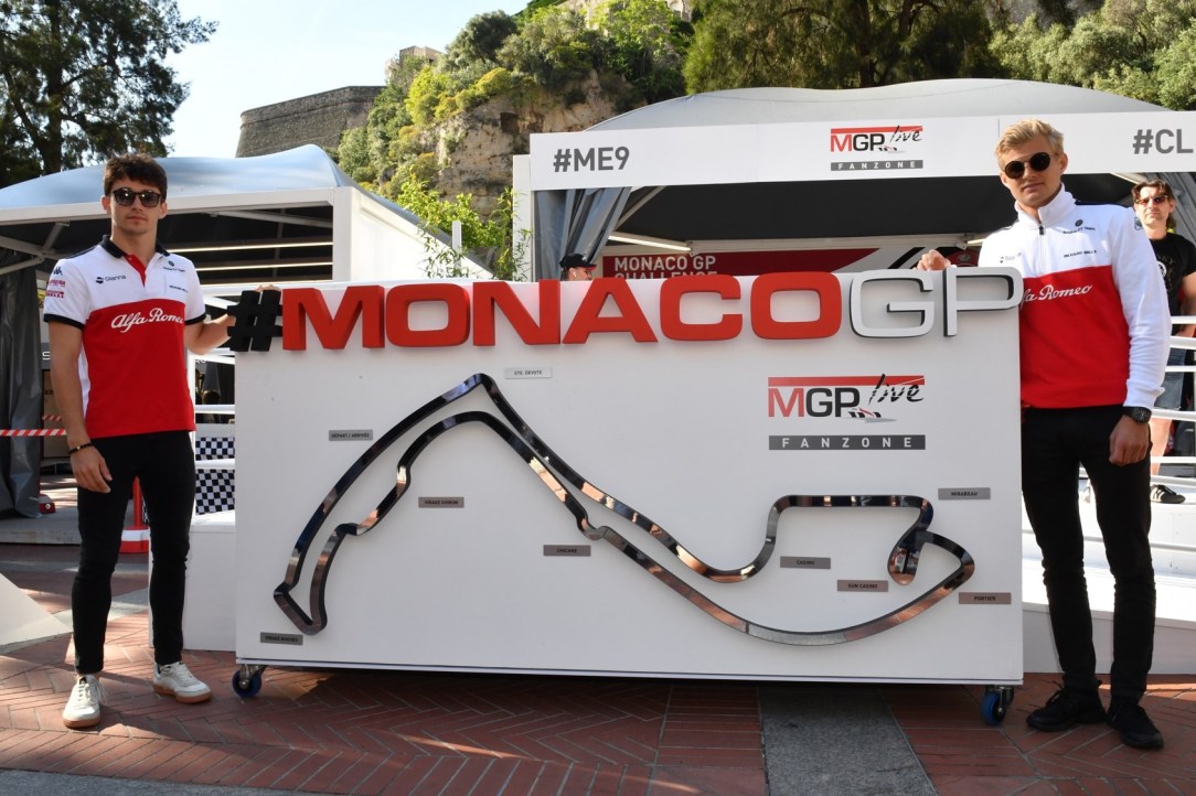 MonacoGP_Alfa Romeo Sauber Drivers