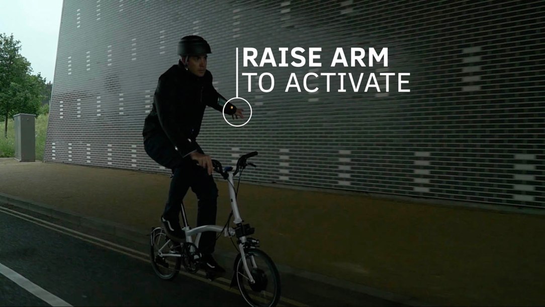 Now That’s a Bright Idea! Cycling Jacket Prompts Riders to Tur