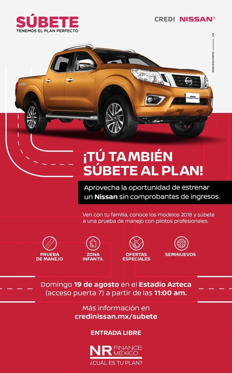 Credi Nissan llevará a cabo la segunda edición del evento Súb