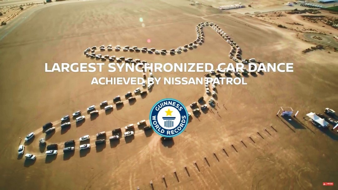 Nissan Armada rompe el Récord Mundial Guinness por el baile sin
