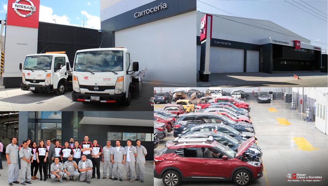 Nissan inaugura su primer taller de carrocería y pintura en Mé
