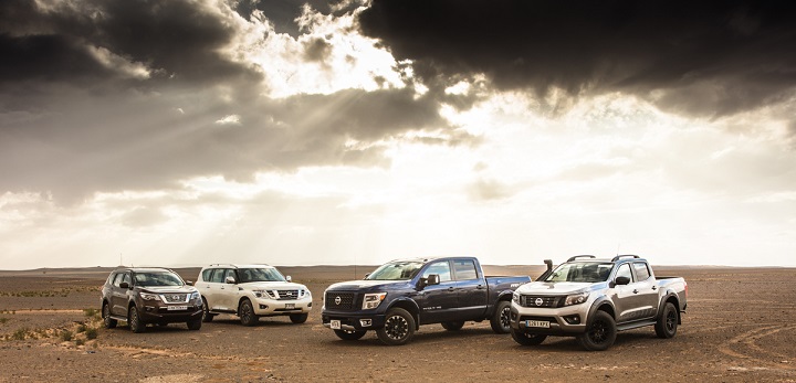 Nissan Armada, NP300 Frontier, TITAN y Terra se enfrentan al des