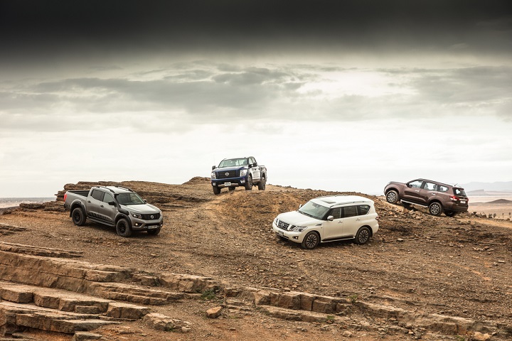 Nissan Armada, NP300 Frontier, TITAN y Terra se enfrentan al des