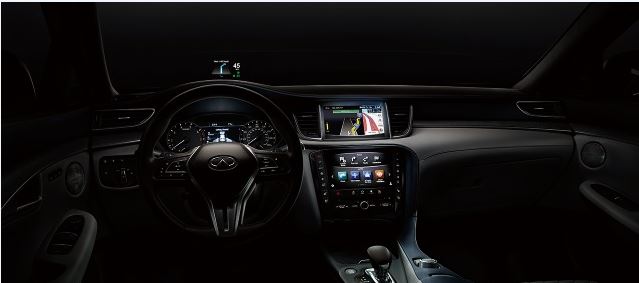 INFINITI QX50, 4 monitores líderes en su clase