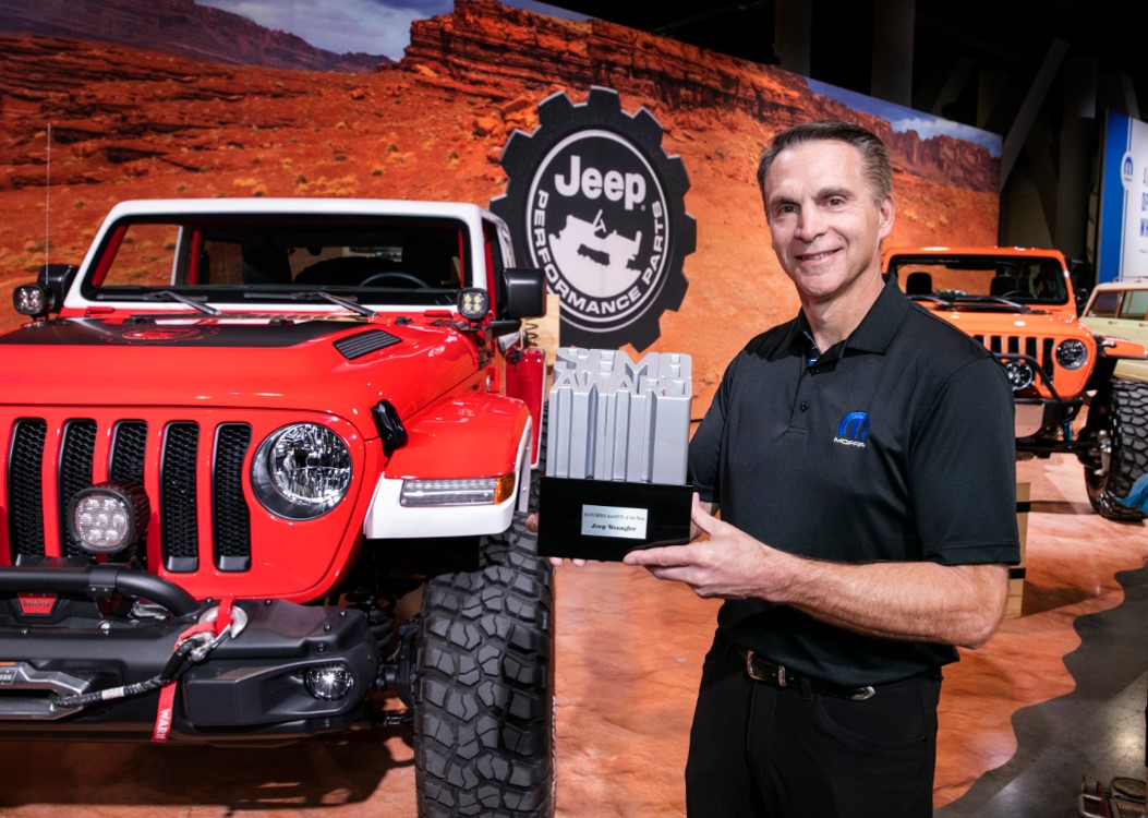 Reconocimiento Jeep Wrangler en SEMA