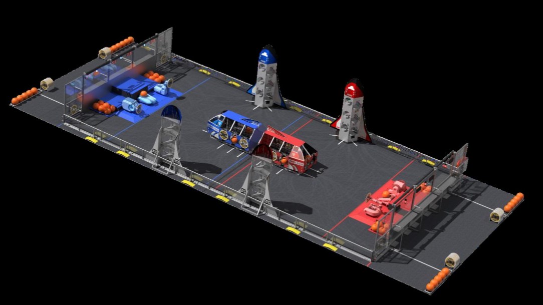 Cancha para competencia Deep Space de FIRST 2019.jpg