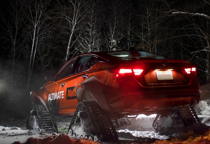 The Altima-te AWD project vehicle