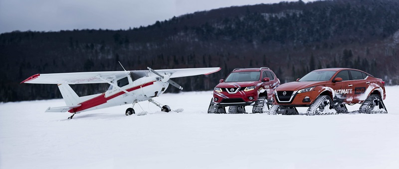 The Altima-te AWD project vehicle