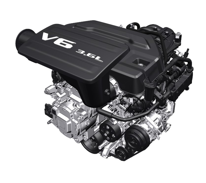Motor Pentastar V6 3.6 litros con eTorque lanzado para Ram 1500 2019
