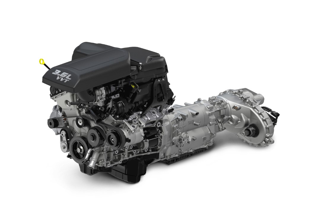 Pentastar y transmisión automática de 8 velocidades TorqueFlite