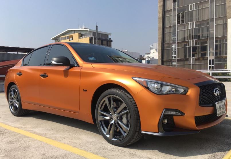 INFINITI Car Wrap, el servicio para personalizar el color de tu