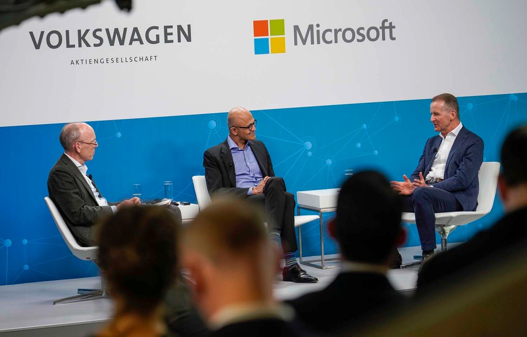Volkswagen and Microsoft share progress on strategic partnership