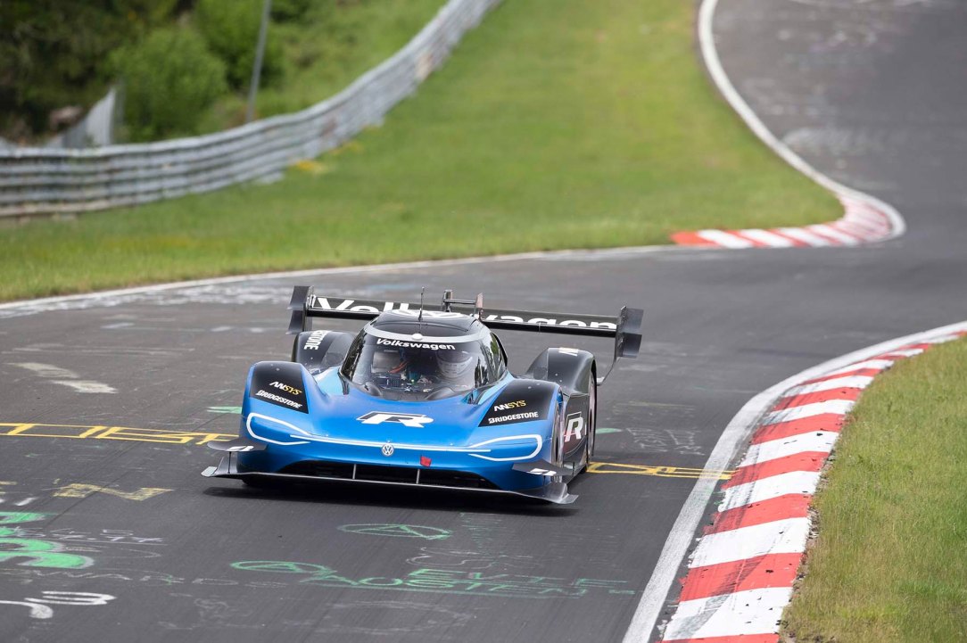 6:05.336 minutes – Volkswagen ID.R sets new electric record on