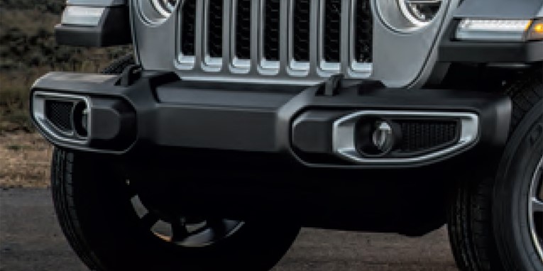 Defensa de acero delantera