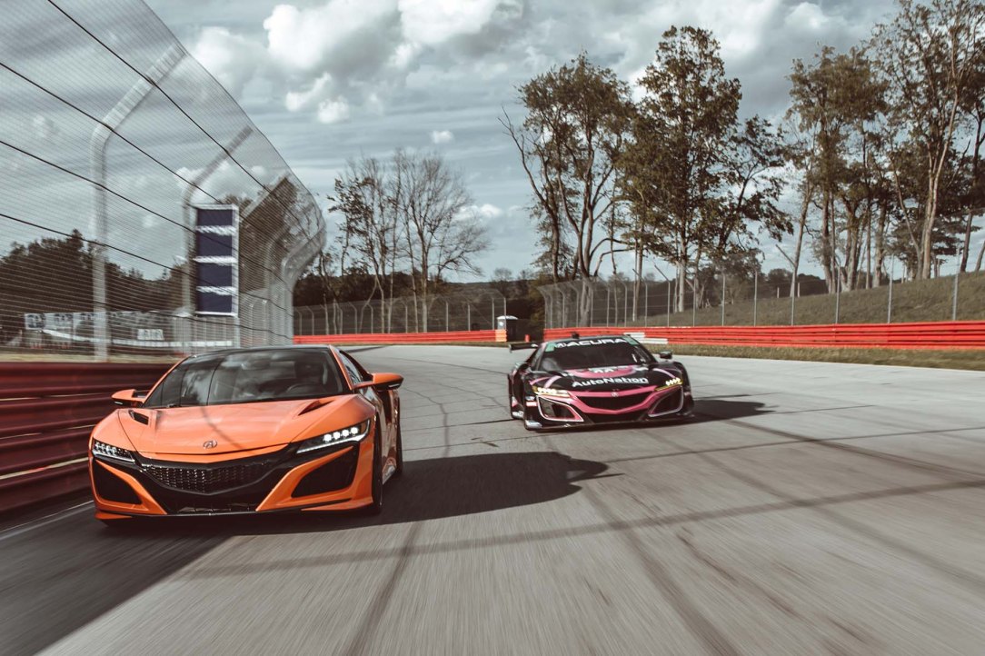 NSX and NSX GT3 Evo