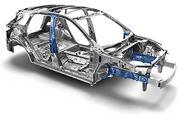 INFINITI QX50, Alta Resistencia Estructural