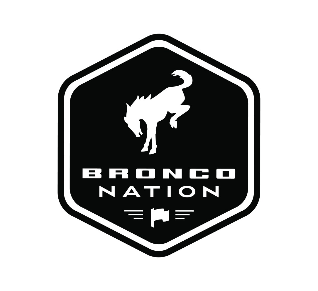 BroncoNation Badge Black